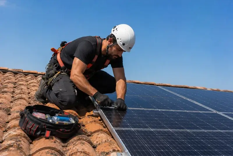 Maintenance et monitoring de panneaux solaires à Stattmatten